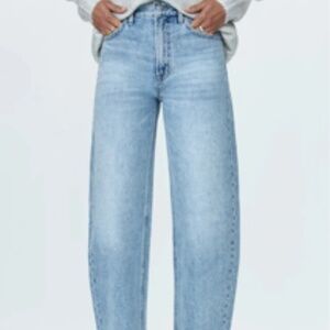 Pistola Wes High Rise Barrel Rhinstone Jeans - 25, BRAND NEW WITH TAGS